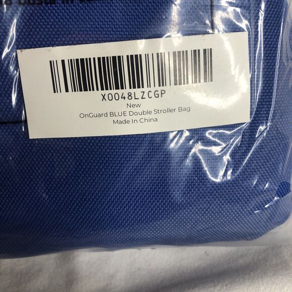 ONGUARD Waterproof Single and Double Stroller Travel Bag - Blue NEW!! - Picture 11 of 12
